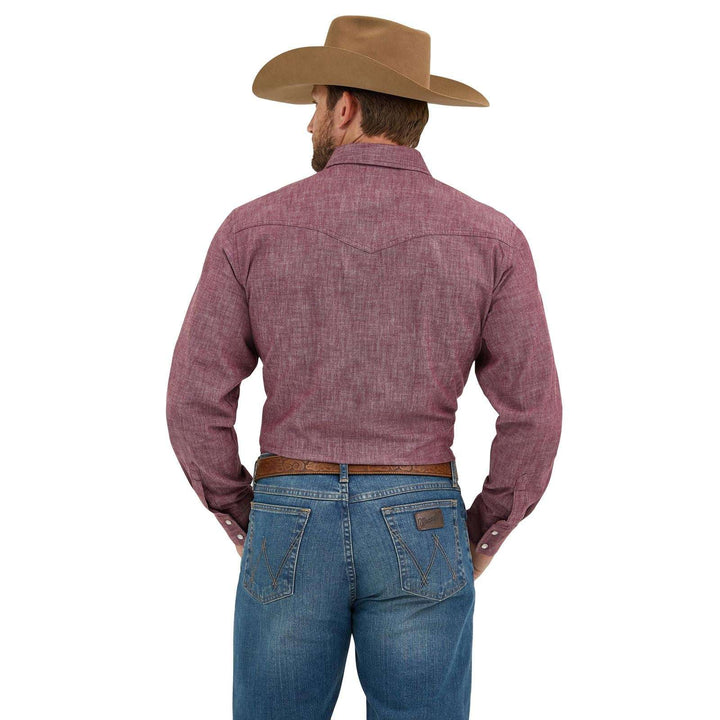 Wrangler® X Cody Johnson Long Sleeve Shirt - Classic Fit - Snaps - Fig 112369520 Shirt Men's Wrangler Wrangler