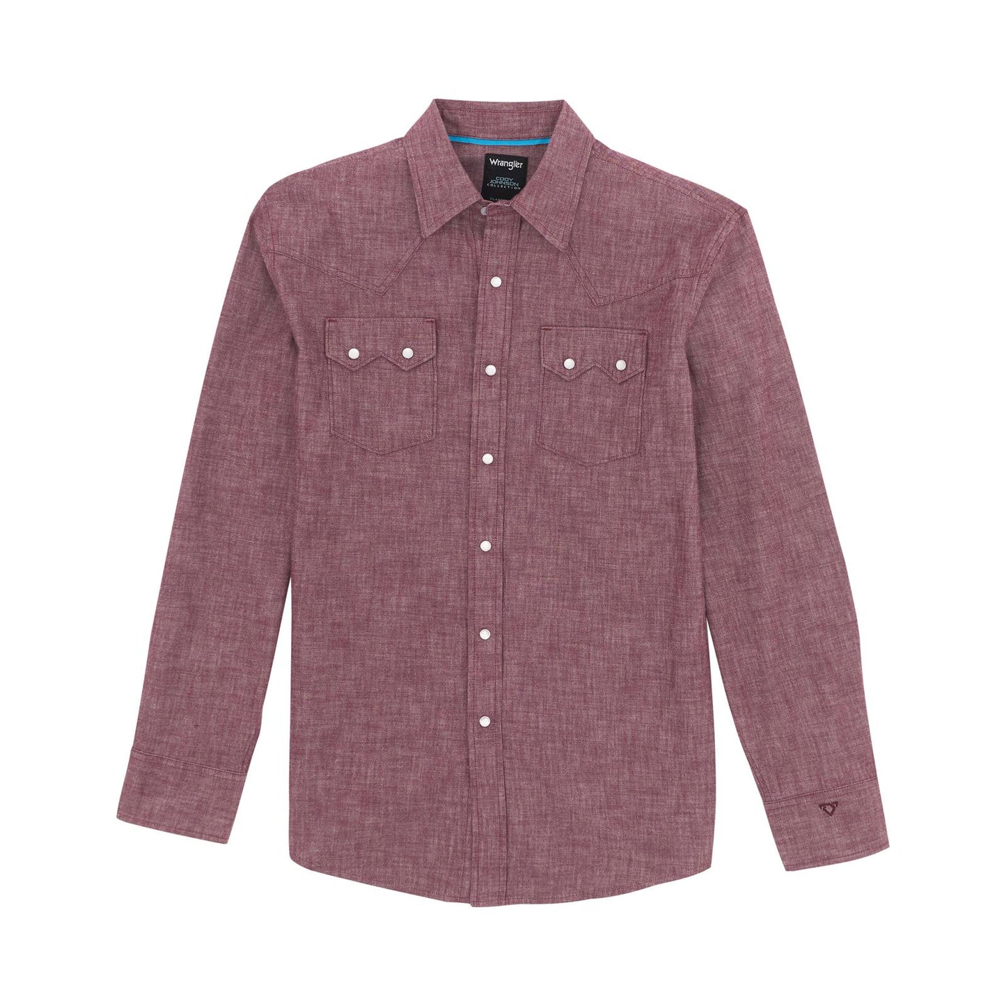 Wrangler® X Cody Johnson Long Sleeve Shirt - Classic Fit - Snaps - Fig 112369520 Shirt Wrangler