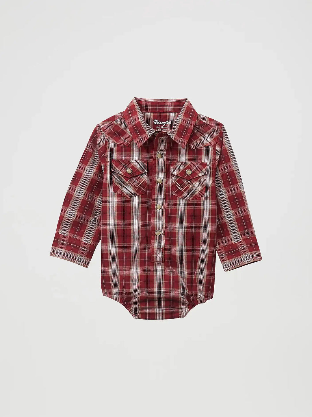 Baby Boy's Long Sleeve Western Snap Bodysuit 112369545 Baby & Toddler Wrangler