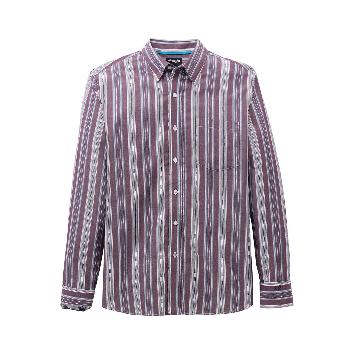 Wrangler® X Cody Johnson Long Sleeve Shirt - Classic Fit - Multi 112369557 Shirt Wrangler