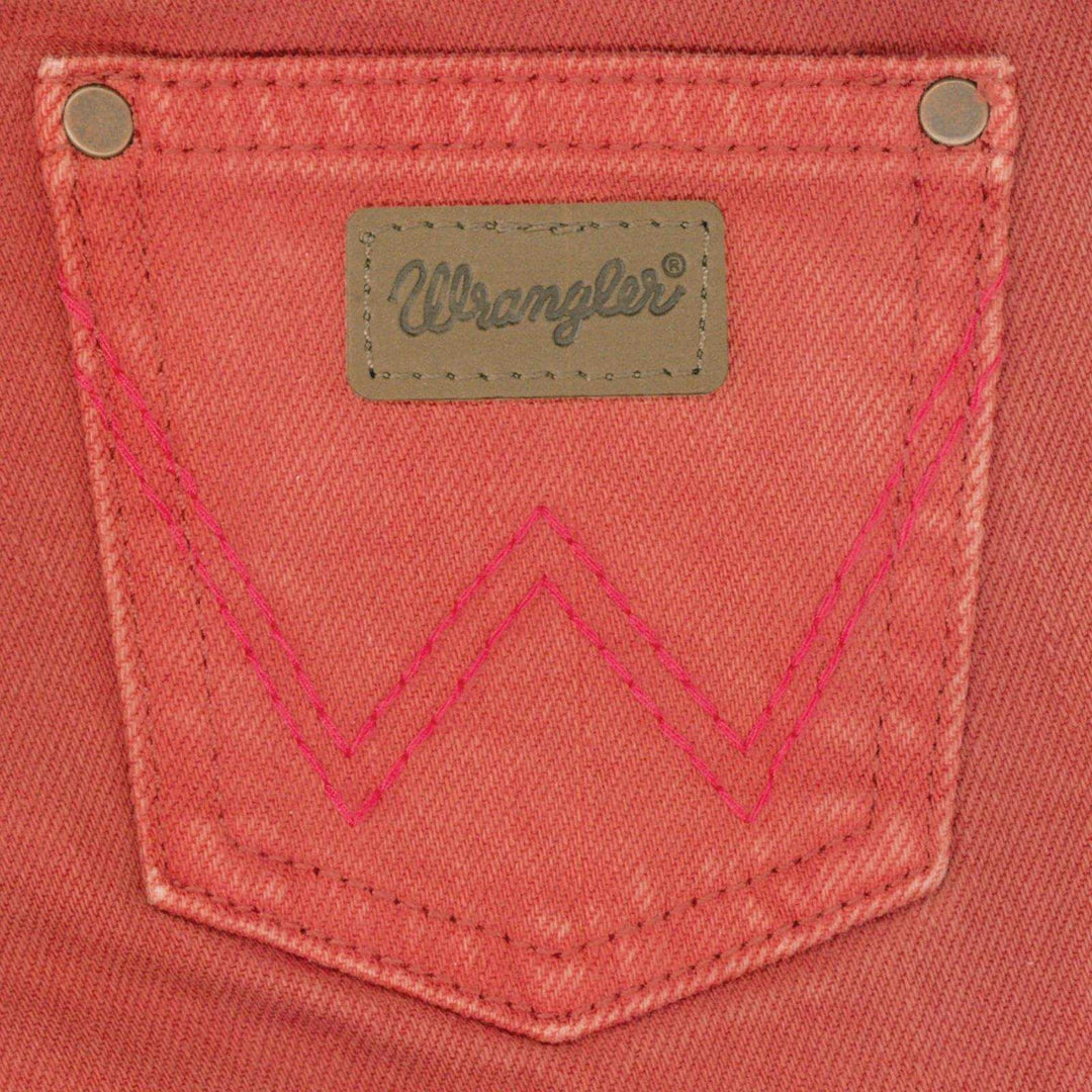 Girls Western Bootcut Jean - Chili 112371945 Jeans girls Wrangler Wrangler