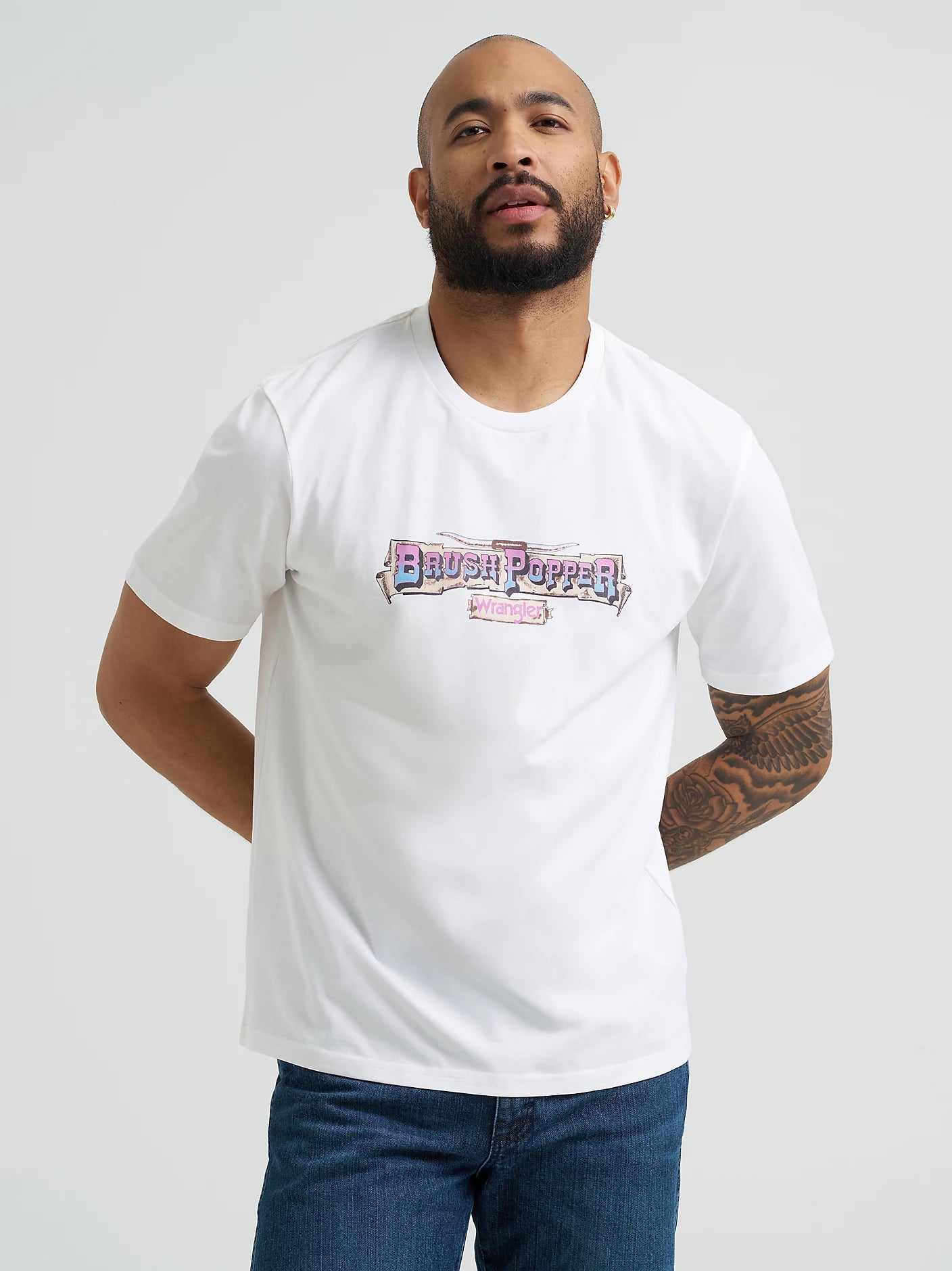 Wrangler Reissue Brushpopper Graphic T-Shirt 112373739 Shirt Wrangler