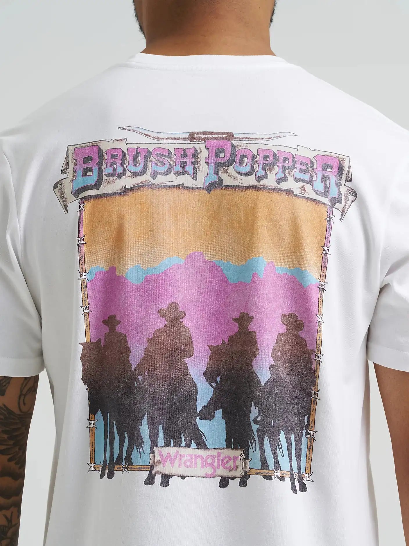 Wrangler Reissue Brushpopper Graphic T-Shirt 112373739 Shirt Wrangler