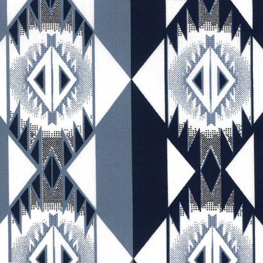 Checotah® Dress Western Long Sleeve Shirt - Classic Fit - Blue 112374917 Shirt Wrangler