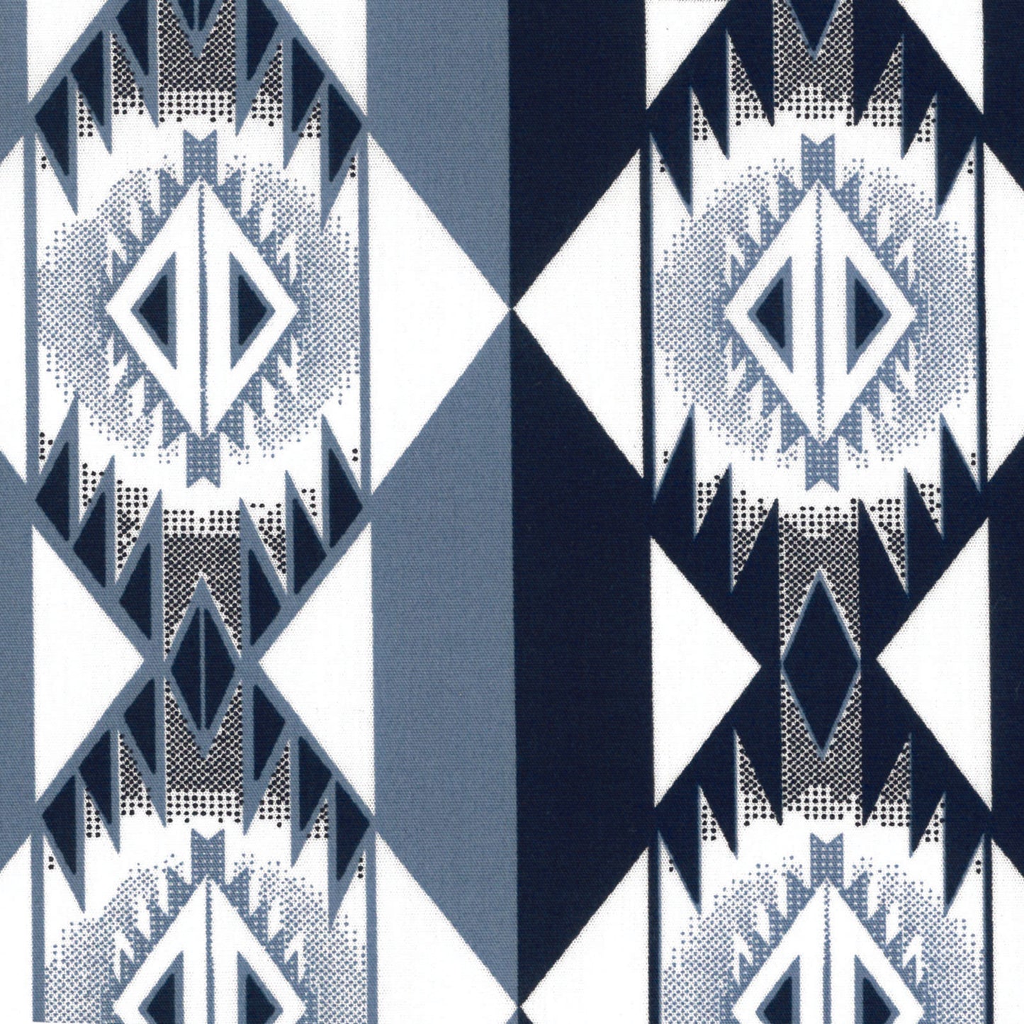 Checotah® Dress Western Long Sleeve Shirt - Classic Fit - Blue