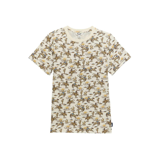 Wrangler Retro® Vintage Knit Tee - Cream - 112375050 Shirt Wrangler