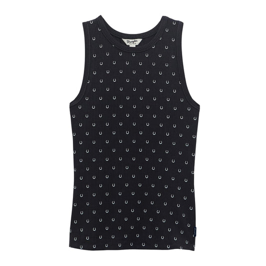Wrangler Retro® Punchy Tank Top - Black 112375060 Tank Top Wrangler