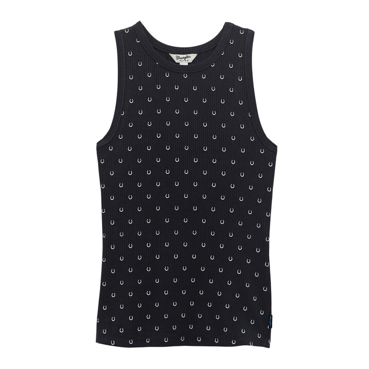 Wrangler Retro® Punchy Tank Top - Black 112375060 Tank Top Wrangler