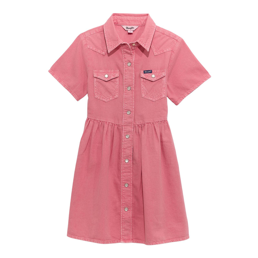 Girls Western Dress - Pink 112375188 Dress Wrangler