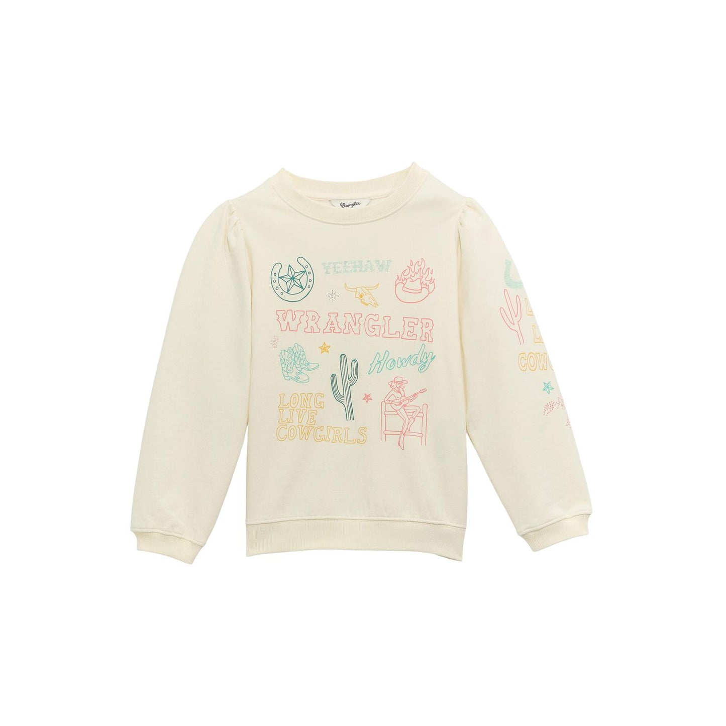  Girls Sweatshirt - White 