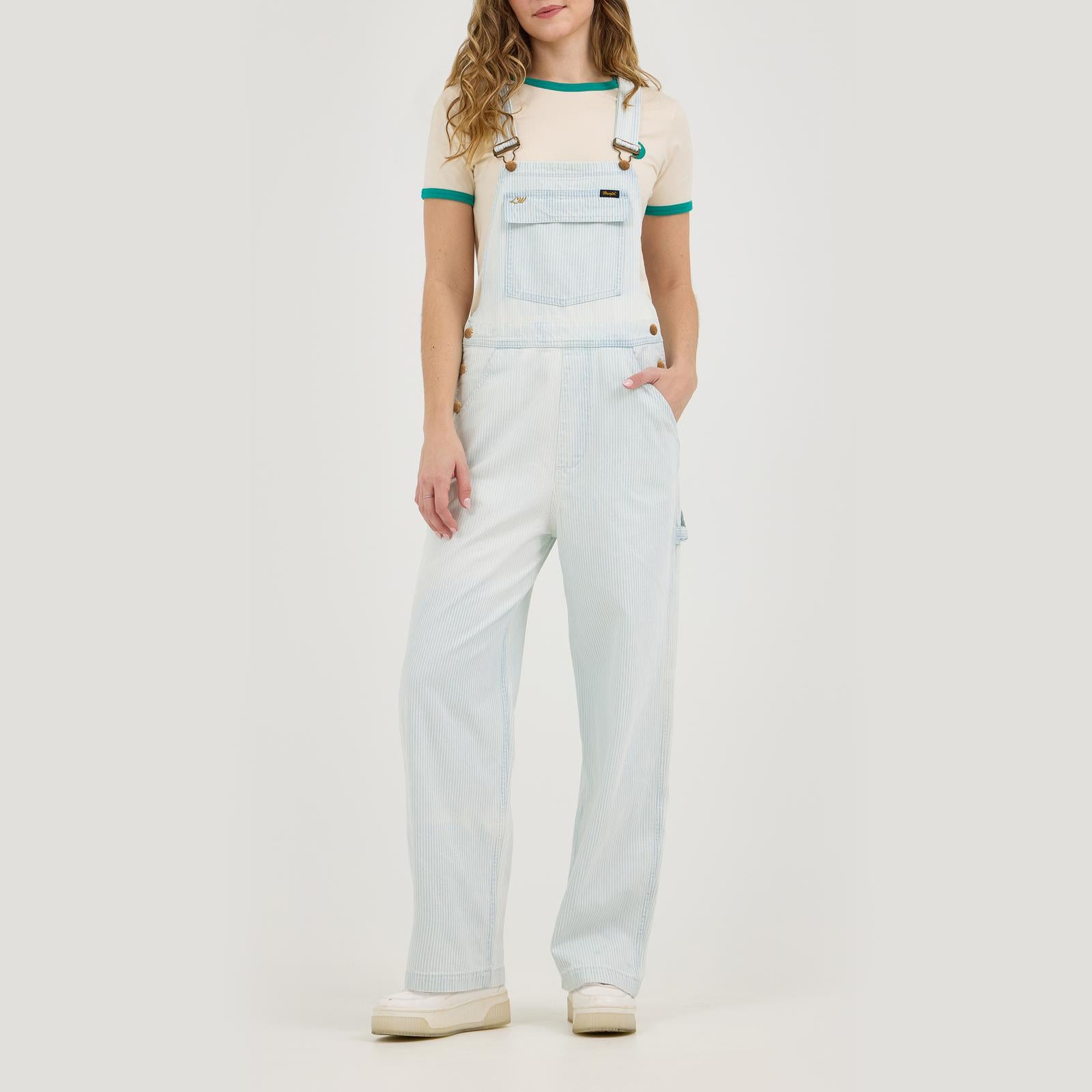 Wrangler® X Lainey Wilson Overalls - Cream - 112375656 Overalls Wrangler