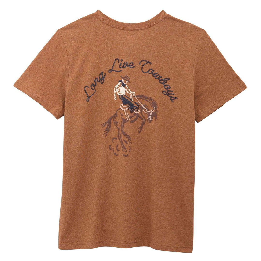 Wrangler® Short Sleeve T-Shirt Regular Fit Rawhide Heather | 112375852 T Shirt Graphic T Shirt Short Sleeve T Shirt Women's Wrangler Wrangler