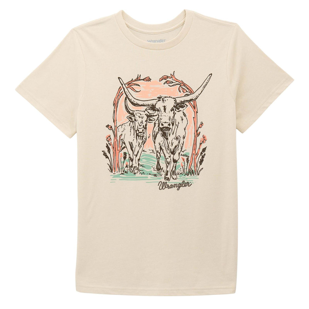 Wrangler® Short Sleeve T-Shirt Regular Fit Silver Birch Heather | 112375871 T Shirt Graphic T Shirt Short Sleeve T Shirt Women's Wrangler Wrangler