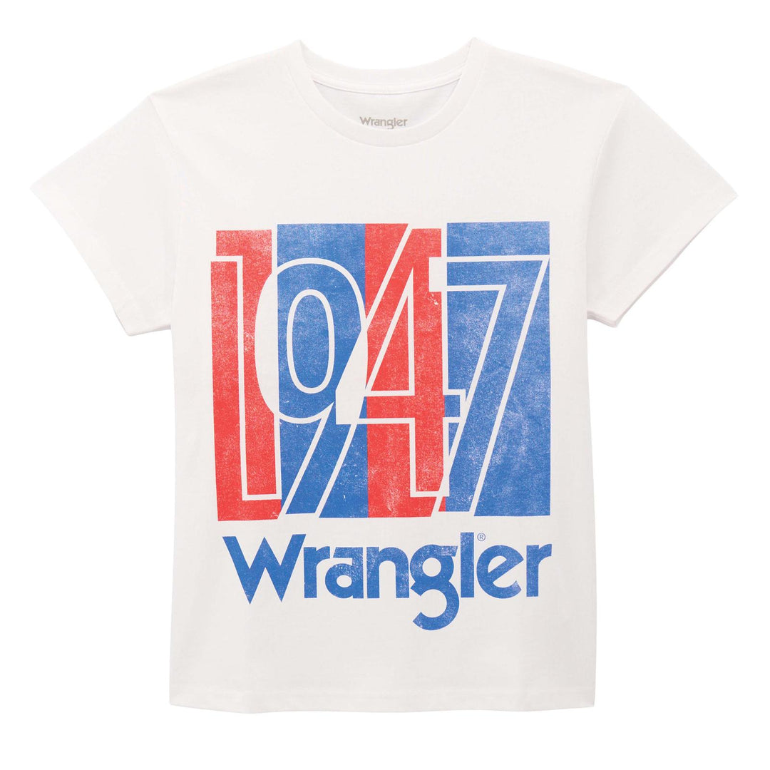 Wrangler Retro® Short Sleeve T-Shirt Regular Fit Bright White | 112375876 T Shirt Graphic T Shirt Short Sleeve T Shirt Women's Wrangler w