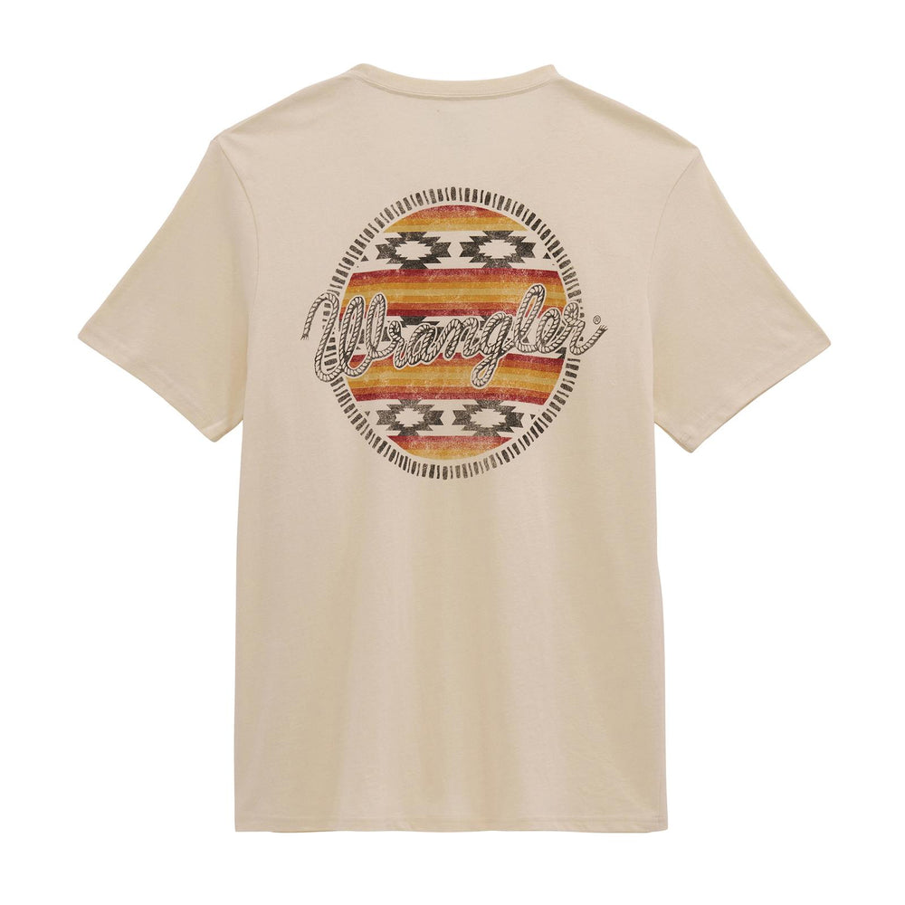Wrangler® Graphic Short Sleeve T-Shirt - Regular Fit - Antique White - 112380270
