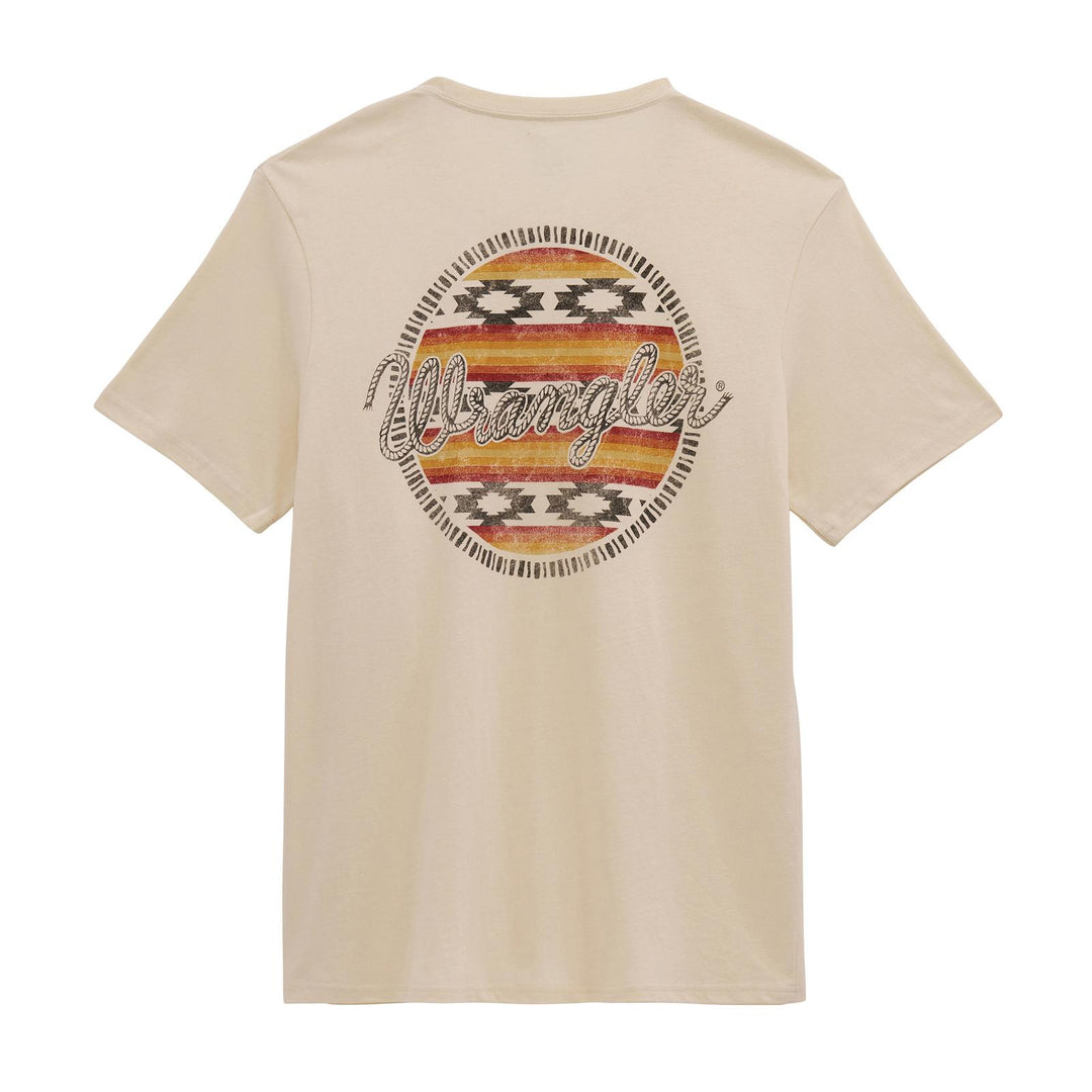 Wrangler® Graphic Short Sleeve T-Shirt - Regular Fit - Antique White - 112380270