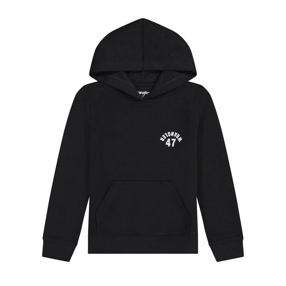 Boys Wrangler® Graphic Hoodie - Regular Fit - Phantom Heather - 112380311 Hoodie boys Hoodie Long Sleeve Wrangler Wrangler