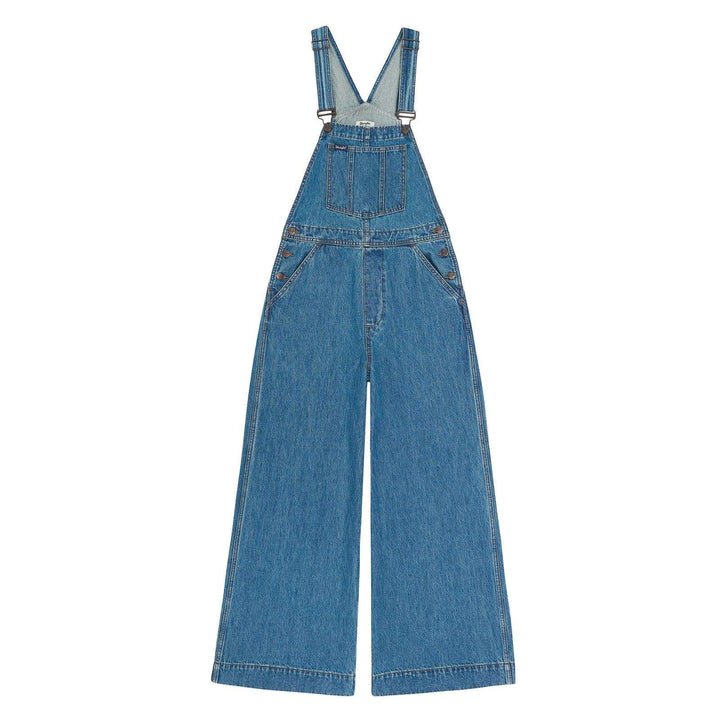 Wrangler Retro® Bailey Wide Leg Overall - High Rise - Denver - 112382268 Overalls Overalls Women&