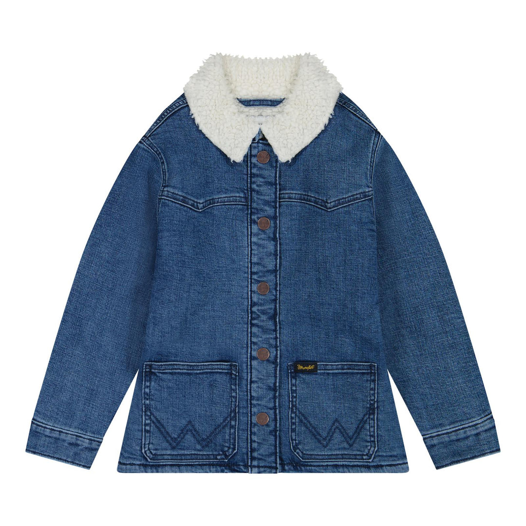 Wrangler Retro® Girls Barn Coat - Denim - 112382686