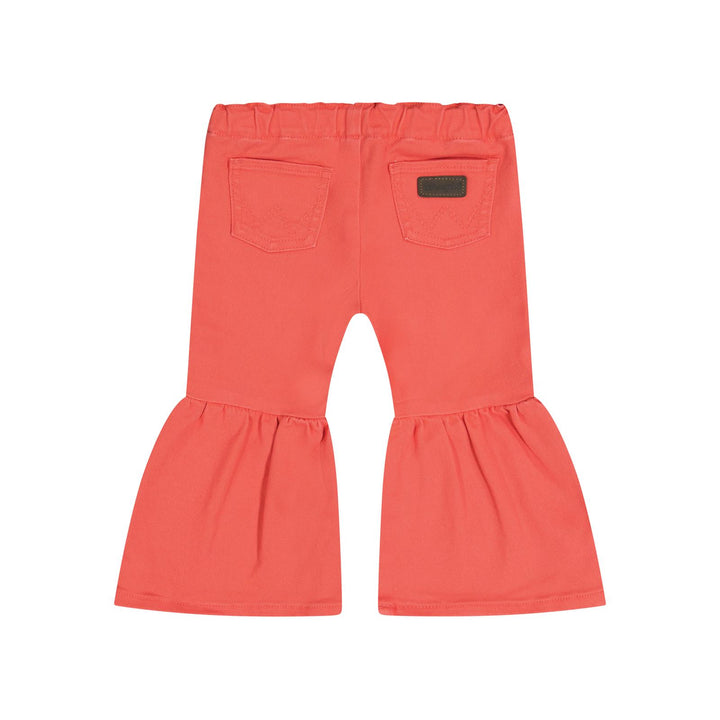 Wrangler® Baby Girls Pull up Flare Jean - Pink - 112382703