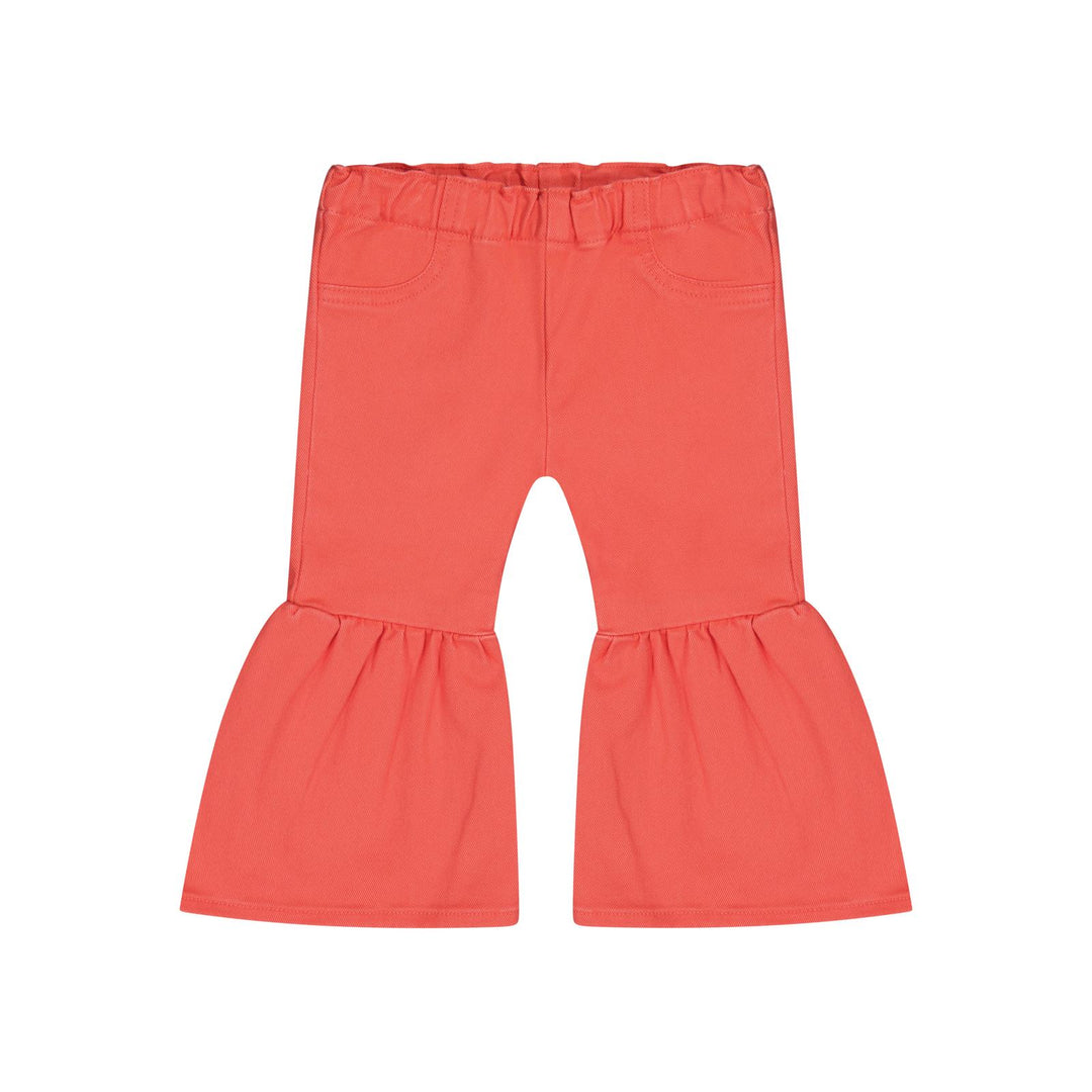 Wrangler® Baby Girls Pull up Flare Jean - Pink - 112382703