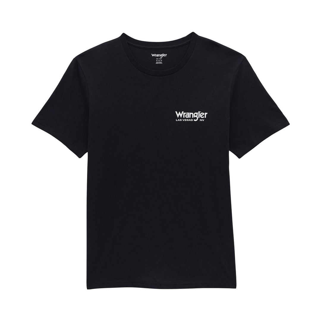 Wrangler® Graphic Short Sleeve T-Shirt - Regular Fit - Black Beauty - 112383930