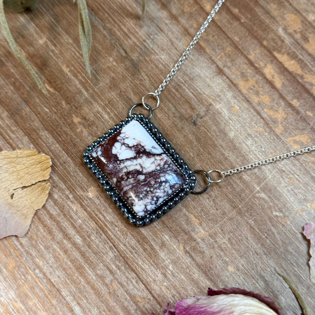 MJ Wild Horse Bar Necklace – Sterling Silver Shopify Collective The Bijoux FAB Jewelry The Bijoux FAB Jewelry