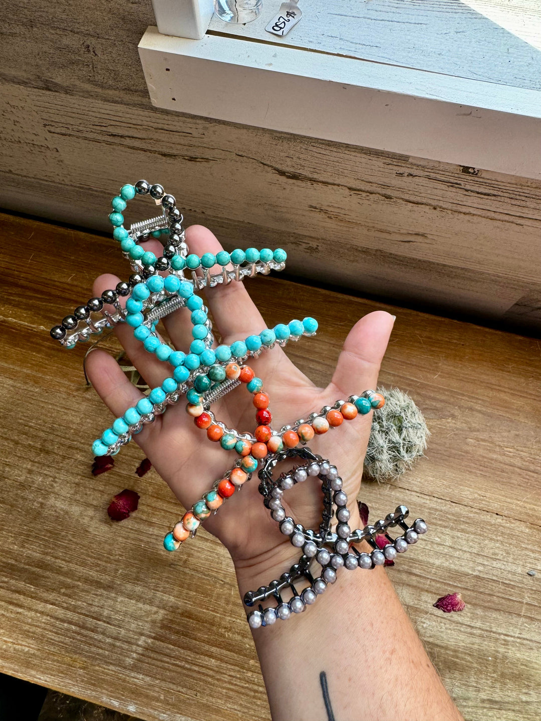 Smaller Pearls hair clips hair clip Shopify Collective The Bijoux FAB Jewelry The Bijoux FAB Jewelry