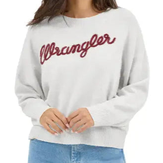 Women's Retro Vintage Crew Sweater 112371924 Sweater Wrangler