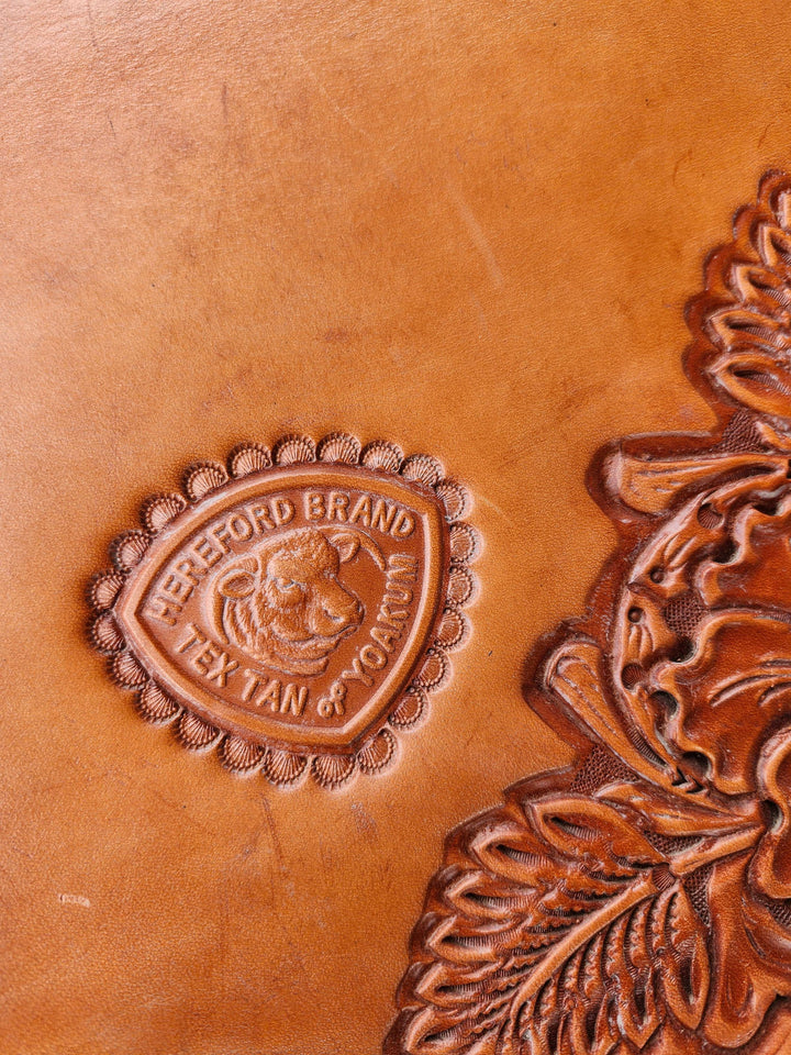 17" Hereford Tex Tan Show Saddle - Double C Western SupplyTex Tan