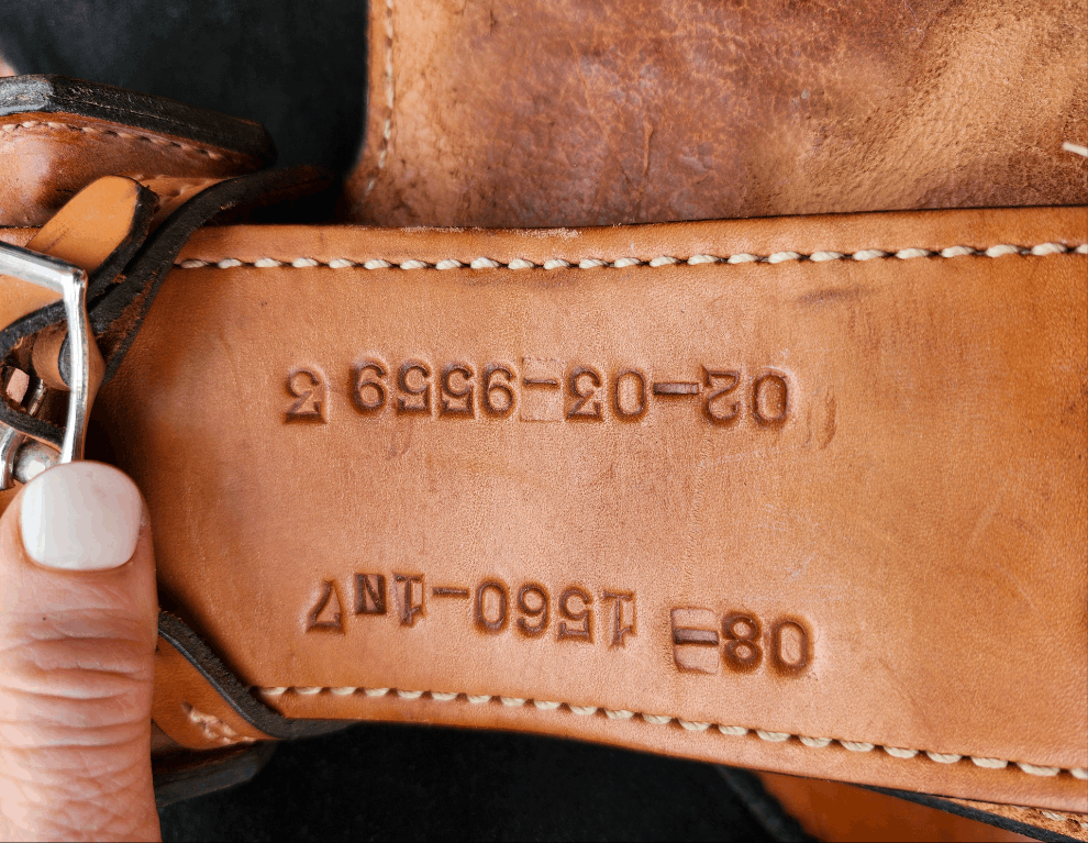 17" Hereford Tex Tan Show Saddle - Double C Western SupplyTex Tan