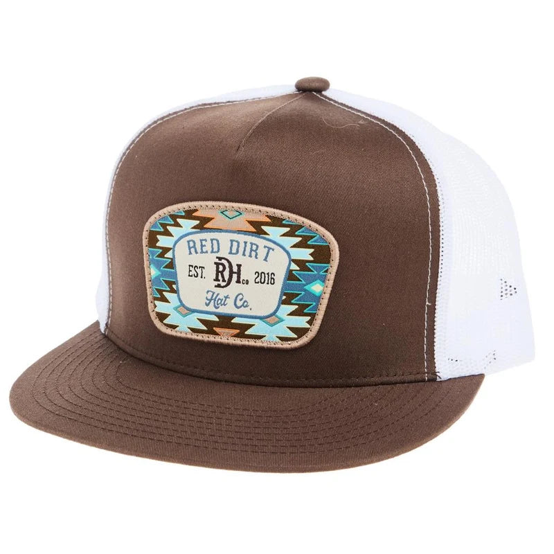 Red Dirt Hat Company Brown White Aztec Jango Cap RDHC-458
