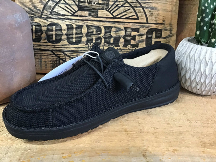 Wendy Funk Mono Women's Black Shoes hey dude Women's Hey Dude
