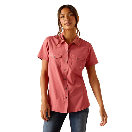 Ariat Women's Western VentTek Rose Shirt ariatwomens Ariat