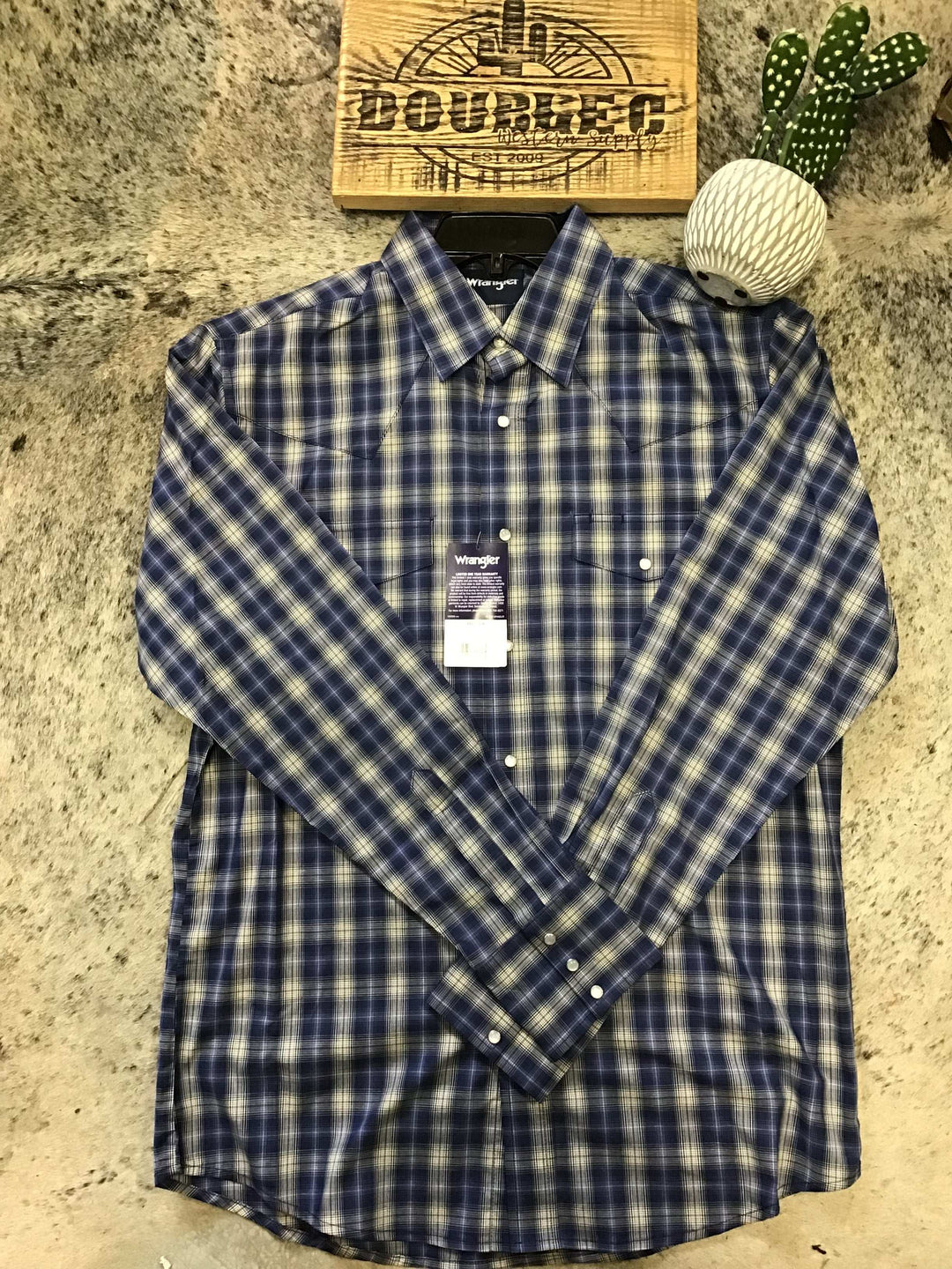 Wrangler Men's Classic Fit Snap Shirt 112369434 Shirt Wrangler