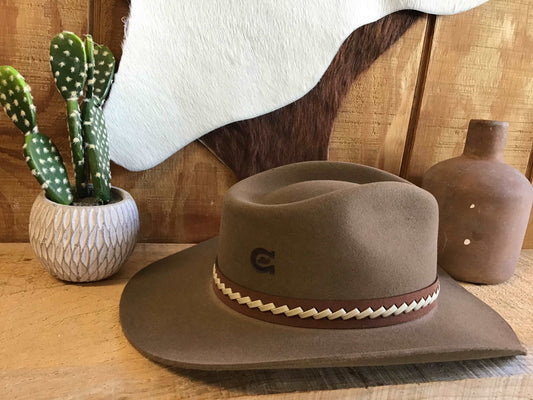 Lainey Wilson Charlie 1 Horse Road Runner Hat-Pecan Hat Hatco