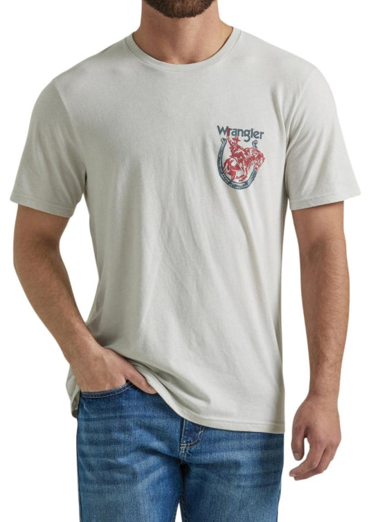 Wrangler® Short Sleeve T-Shirt - Regular Fit - Lunar Rock Wrangler