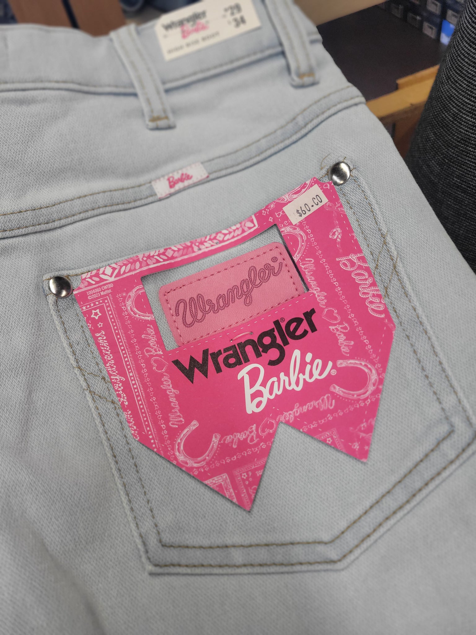 Wrangler Barbie Womens Bootcut Jeans