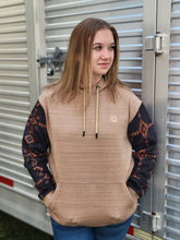 Load image into Gallery viewer, &quot;SUMMIT&quot; BROWN/AZTEC HOODY
