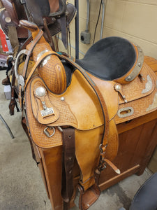 15" Big Horn Show Saddle