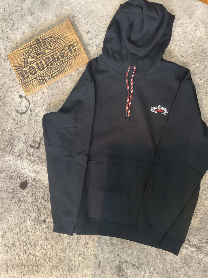 Hooey Men's Black Hoodie with Red/White Bad Company Logo Hoodie 20% off hooey Hooey