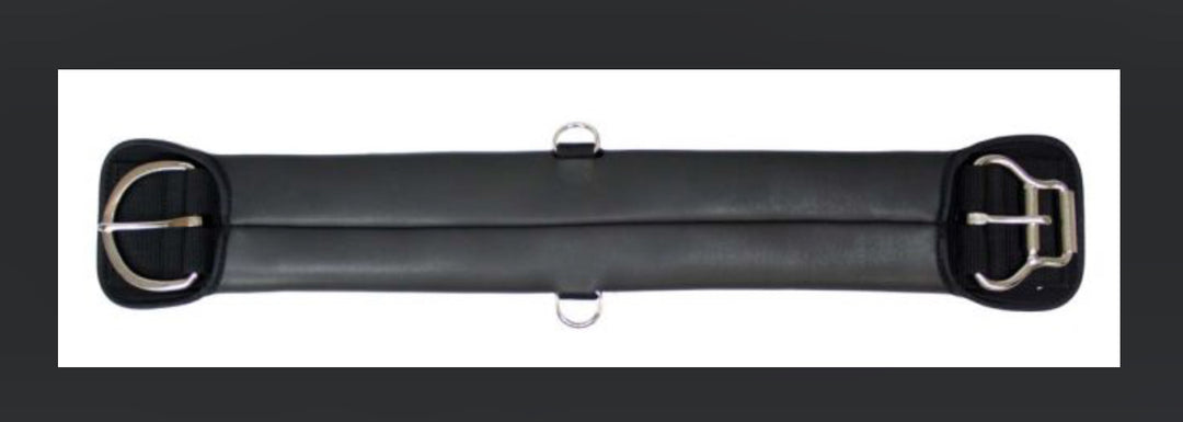 Showman neoprene girth with double roller buckle Girth Shiloh