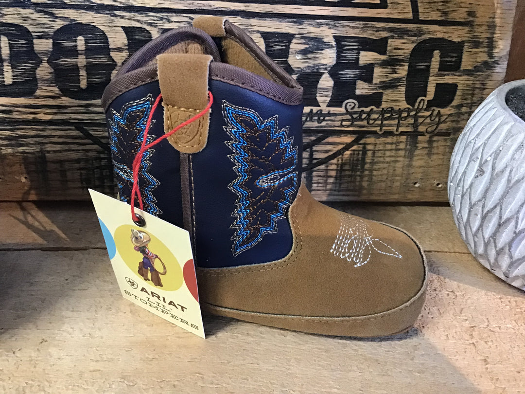 Ariat Futurity Style Lil’ Stompers Infant Boots – Tan Boots ariat children's M & F