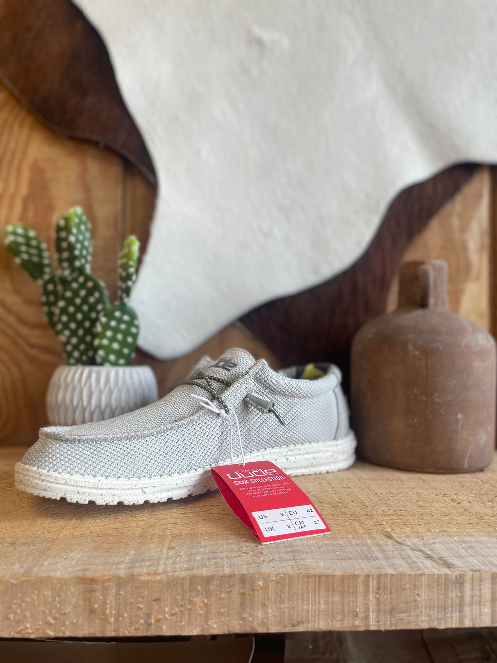 Hey Dude Mens Wally Sox Fog Shoes hey dude Hey Dude