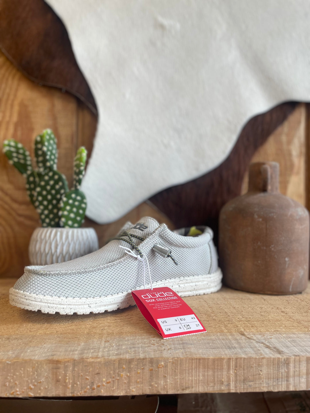 Hey Dude Mens Wally Sox Fog Shoes hey dude Hey Dude
