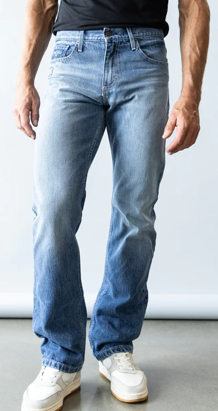 Kimes James-Jeans-Mid Wash Jeans kimes Men's Kimes