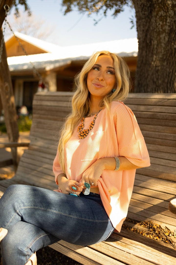 Half Sleeve Relaxed Pocket Blouse 20% off Andrée by Unit
