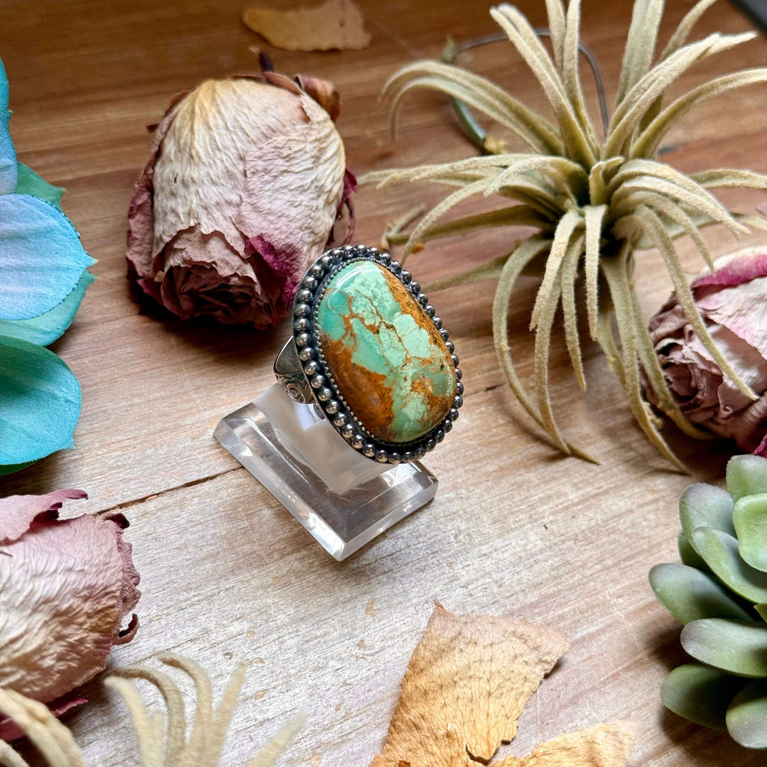 MJ Turquoise Ring – Sterling Silver Ring Shopify Collective The Bijoux FAB Jewelry The Bijoux FAB Jewelry