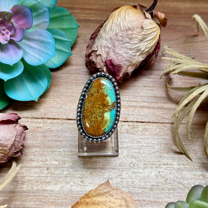 MJ Turquoise Ring – Sterling Silver Ring Shopify Collective The Bijoux FAB Jewelry The Bijoux FAB Jewelry