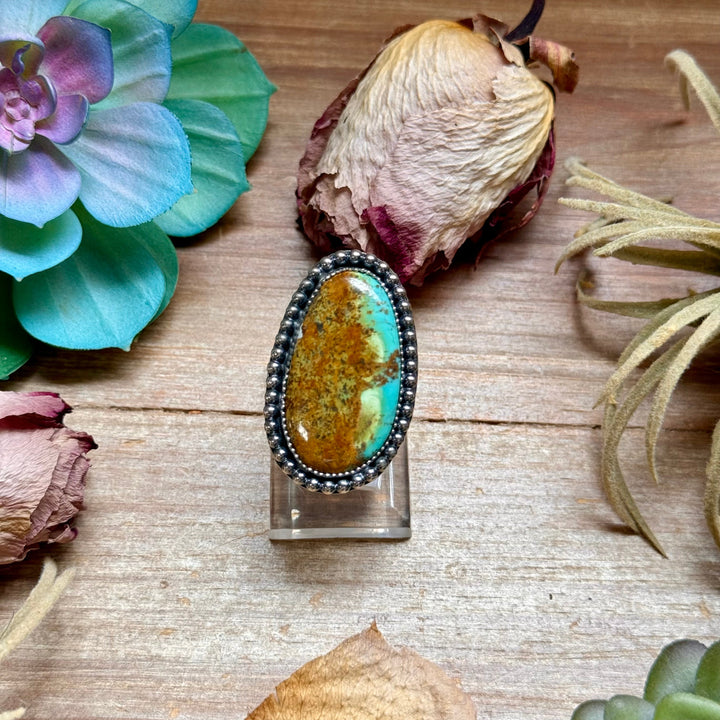 MJ Turquoise Ring – Sterling Silver Ring Shopify Collective The Bijoux FAB Jewelry The Bijoux FAB Jewelry